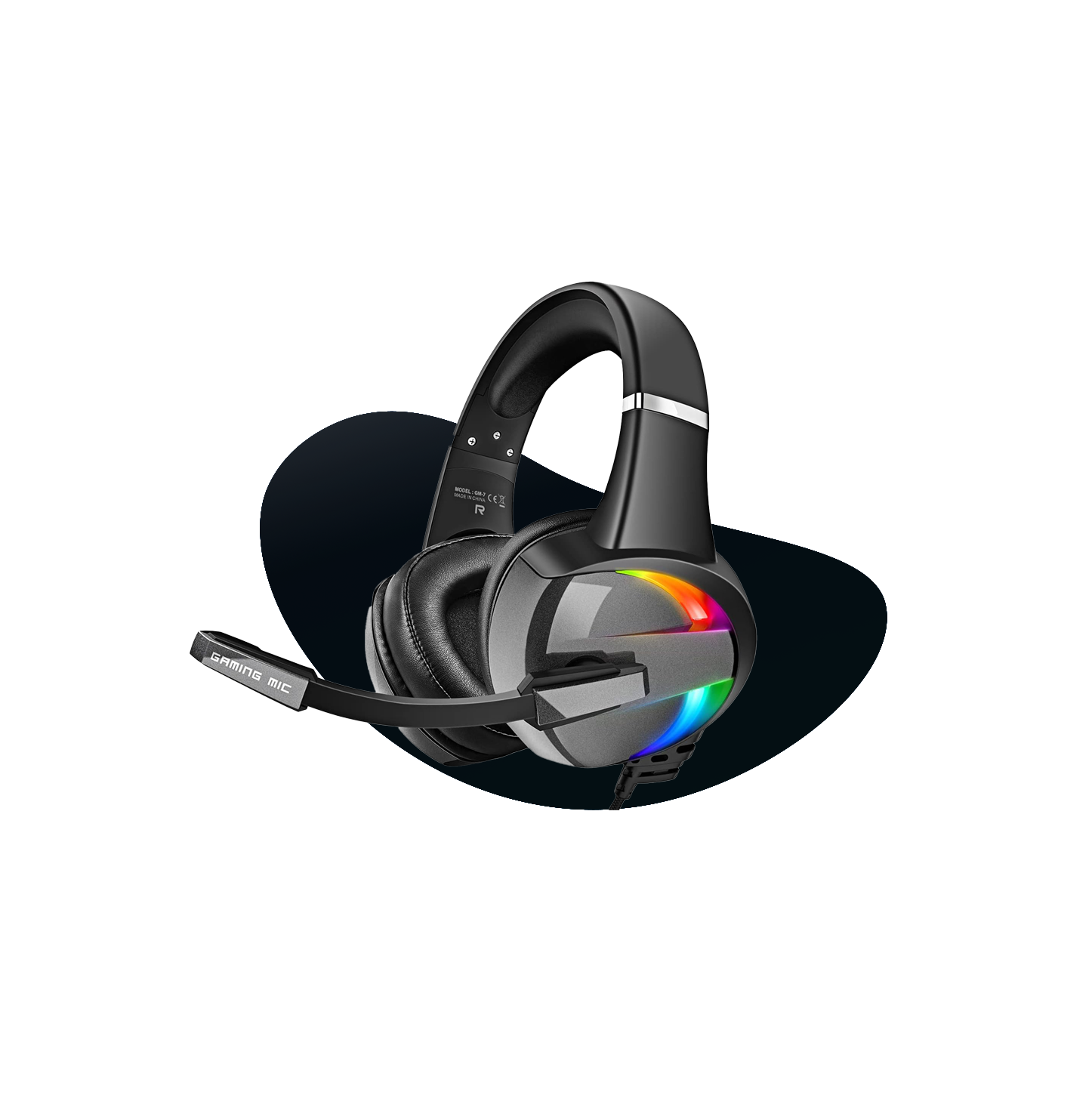 Casque Gaming Bexcellent GM-7 RGB - Réduction du bruit