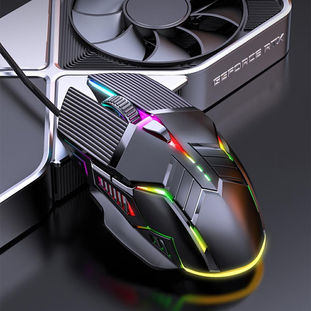 Souris Gaming USB Ergonomique - Contrôle Précis et Confort Ultime