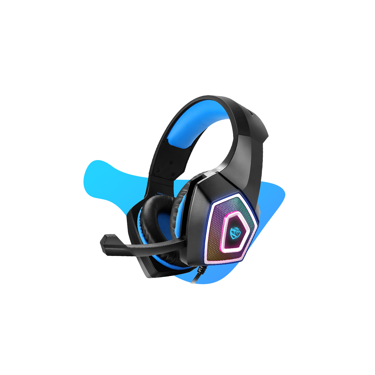 Casque Gaming Wintory V1 avec Son Surround et LED 7 Couleurs